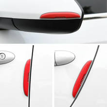 4Pcs/Set Car Door Protector Bumper Strip Front Rear Door Rubber Strip Universal Body Protection Rearview Mirror Bumper Stickers 2024 - buy cheap