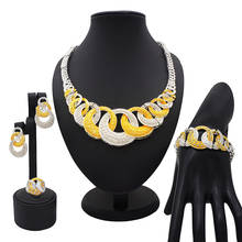 african fashion wedding jewelry set gold sets fine jewelry sets women necklace jewelry bridal sets 2024 - buy cheap