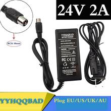 24v 2a lead-acid battery charger electric bike charge wheeler charge golf cart recharge RCA connector 2024 - buy cheap