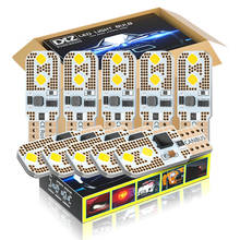 DXZ-bombillas LED W5W T10 para Interior de coche, lámpara de señal de aparcamiento, 12V, 24V, Canbus, 100 4-SMD, 3030 K, blanco, 6000, 194, 168 2024 - compra barato