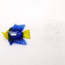 Custom hand blown Murano float glass tropical fish Mini Figurines aquarium decoration pendant Accessories glass animal statue 2024 - buy cheap