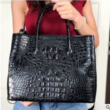 Ouruili тайская крокодиловая кожа-это последний тренд моды для дам сумки-тоут женские сумки 2024 - купить недорого