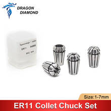 DRAGON DIAMOND Spring ER Collet 1-7MM  6.35MM  3.17MM ER11 High Precision For CNC Engraving Machine Spindle Motor 2024 - buy cheap
