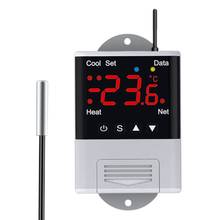 WIFI Thermostat 110V-230VAC 10A Phone APP Remote Control Digital Temperature Controller with NTC Sensor for Aquarium Incubator 2024 - buy cheap