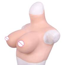 Dokier crossdress silicone breast forms fake boobs with tit for crossdresser transgender shemale drag queen enhancer sexy 2024 - buy cheap