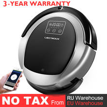 LIECTROUX B6009 Robot Vacuum Cleaner Wifi, Map Display, Map Navigation, UV Lamp, 1.0L Big Dustbin, 3000Pa, Wet and Dry Mopping 2024 - buy cheap
