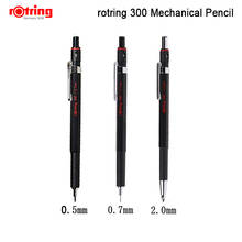 Rotring lápis de plástico mecânico automático, 300 0.5mm/0.7mm/2.0mm, 1 peça 2024 - compre barato