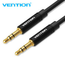 Vention 3.5mm Jack Audio Cable 3.5 Male to Male Cable Audio 90 Degree Right Angle AUX Cable for Car Headphone MP3/4 Aux Cord 5m 2024 - buy cheap