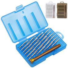 Conjunto 25 em 1 de mini chave de fenda manual, multi-função, telefone móvel, laptop, ferramentas de reparo, iphone 7/8/x caneta, kit de brocas de chave de fenda 2024 - compre barato