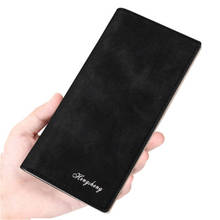 Men's Wallet Thin Slim Wallet Leather Long Male Clutch Wallets Men Wallet Leather Hand Purse Pocket Cartera Hombre Portomonee 2024 - buy cheap