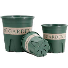 Vaso de plástico nórdico para flores, ferramenta de plantio de lótus com 18/20/24cm para jardinagem, semeadura de plantas 2024 - compre barato