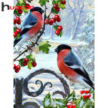 Huacan Алмазная мозаика продажи птица набор для картин из алмазов 5d животных фотографии Стразы Вышивка Декор для дома 2024 - купить недорого