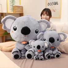 30cm 45cm 70cm Large Plush Koala Holding Stump Fuzzy Cartoon Stuffed Animal Doll Cute Children Comforting Plush Toys Gift 2024 - buy cheap