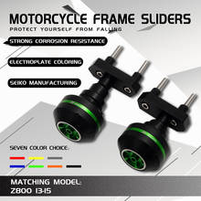 Slider de proteção cnc para motocicletas z800 z800 2013 2014 2015 2016 13 14 15 16 2024 - compre barato