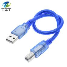 USB-кабель UNO R3 / Mega 2560 R3/ ADK USB-A для arduino, 30 см 2024 - купить недорого