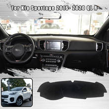 For Kia Sportage 2016- 2020 QL R Dashmat Dashboard Cover Dash Cover Mat Protective Carpet Styling 2024 - buy cheap