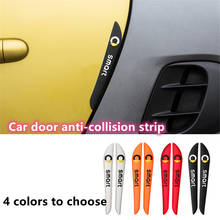for Mercedes-Benz smart car silicone anti-collision strip door side anti-scratch car sticker scratch repair 3D car sticker 2024 - buy cheap
