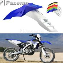 Guardabarros delantero Universal para motocicleta Yamaha, guardabarros de Supermoto, Dirt Pit Bike, azul, para Yamaha WR250 WR450 YZ TTR DRM RMZ 125 250 450 350 85 DT 125X 2024 - compra barato