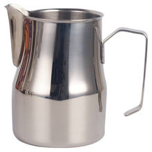 Jarra de Espumador de leche de acero inoxidable, jarra de café Espresso, tazas de leche, guirnalda, taza para Latte Art, herramienta de café, 550Ml 2024 - compra barato