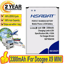 Original HSABAT 3300mAh High Capacity Zero Cycle Battery for Doogee X9 MINI 5.0inch BAT16542100 2024 - buy cheap