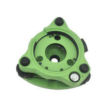 NEW Green Three-Jaw  Tribrach with   type optical plummet for total station / gps / prism surveying 2024 - buy cheap