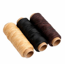 14 peças de couro artesanato mão costura ferramenta de costura rosca awl dedal encerado kit 2024 - compre barato