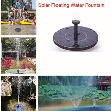 Mini chafariz a base de energia solar, mini fonte de água flutuante com painel solar de 30 cm a 45cm para decoração de jardim, banho de pássaros 2024 - compre barato