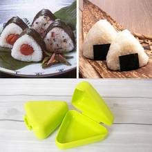 Molde de prensa triangular para Sushi, herramienta de cocina, Nori, bola de arroz, fabricante de Onigiri 2024 - compra barato