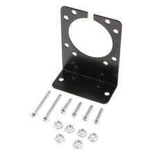 KIT de soporte de METAL para coche, enchufe de 7 pines para remolque, autocaravana 2024 - compra barato