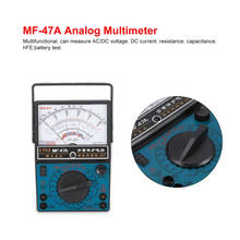 MF-47A analógico multímetro dc/ac tensão medidor de corrente teste de bateria handheld hfe testador multitester campainha alarme ponteiro 2024 - compre barato