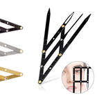 Permanent Makeup Eyebrow Ruler Gold Ratio Divider Caliper Microblading Stencil Shaping Tool Tattoo Eyebrow Measure 2026 - buy cheap