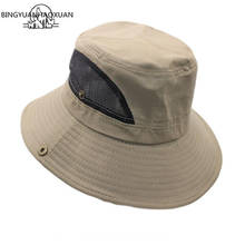 2020 Summer Adjustable Hat for Women UV UPF Wide Brim Breathable Sun Hat Outdoor Hiking Fishing Bucket Waterproof Boonie Hat 2024 - buy cheap