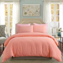 Edredón de color puro para el hogar, juego de cama doble, Queen y King, funda de almohada, 45 Uds. 2024 - compra barato