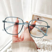 New Fashion Oversized Eyeglasses for Women Square Plastic Spectacles Glasses Frame Transparent Clear Lens Retro Myopia Glasses 2024 - buy cheap
