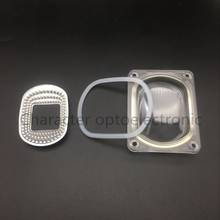 1PCS Refletor Lente LEVOU Para COB LEVOU Lâmpadas Incluem: PC lente + Refletor + Tampa Da Lâmpada Anel de Silicone máscaras DIY Holofote