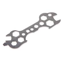 15 in 1 Bicycle Cycling Bike Wrench Steel Hexagon Spanner Repair Tool Kits Multifunction Wrench Flat Spanner Bicicleta Tools 2024 - buy cheap