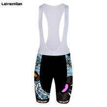 SPTGRVO-pantalones cortos con pechera LairschDan para ciclismo de montaña, transpirables, con almohadilla de Gel 3D, para verano, 2020 2024 - compra barato