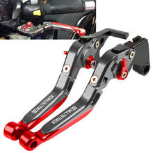 Para ducati 950 multistrada 2017 2018 alavancas de freio da motocicleta com 950 logotipo multistrada cnc alavanca embreagem do freio ajustável handbar 2024 - compre barato