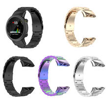 Fashion Watch Strap Metal Watch Band Bracelet for Garmin Forerunner 45/Forerunner 45S/Swim 2 Smartwatch Unisex Accessories 2024 - buy cheap