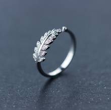 Anéis de folha vintage boêmio olí2u para mulheres bijuterias ajustável anel de casamento feminino anéis para dedos atacado 2024 - compre barato