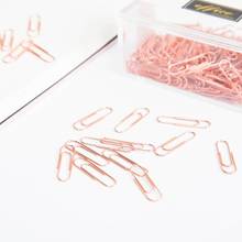 200pcs Small Mini Metal Paper Clips Bookmarks Photos Letter Binder Clip Stationery School Office Supplies 2024 - buy cheap