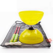 sport toy Classic Kids's Toy 3-bearing Beginner's Diabolo Bowl With Handsticks String Juggling Spinning Chinese Yoyo Game Gift 2024 - buy cheap