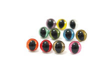 400pcs--tiny 9mm colorful safety cat eyes+ back washer for plush doll --color option 2024 - buy cheap