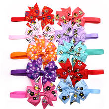 New 100pcs Pet Supplies Flower Pet Bowties Pet Cat Grooming Accessories Pet Dog Bow Ties  Hand-made Pet Products For Small Dogs 2024 - buy cheap