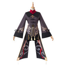 Косплей Костюм Ху Тао из игры Genshin Impact, наряды в стиле аниме, костюм для карнавала на Хэллоуин, женская униформа для девочек 2024 - купить недорого