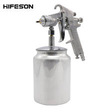 HIFESON Air Spray Brush Gun 1.5mm 600cc 75S Pneumatic Mini Paint Spray Gun Tool Nozzle AirBrush Pen for Car Commercial Painting 2024 - buy cheap
