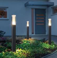 New Style Waterproof LED Garden Lawn Lamp Modern Aluminum Pillar Light Outdoor Courtyard villa landscape lawn bollards light 2024 - buy cheap