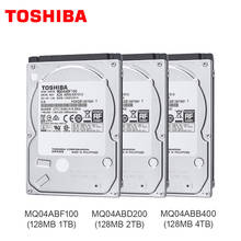 TOSHIBA 1TB 2T 4TB Internal Hard Drive Disk  2.5'' 128M HDD Laptop Cache 7mm 9.5mm 15mm SATA3 MQ04ABF100 MQ04ABD200 MQ04ABB400 2024 - buy cheap