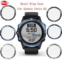 New Bezel Ring Styling For Garmin Fenix 6X/6X Plus/Fenix 6X sapphire Bracelet Ring Case Protection Cover Metal Anti Scratch Case 2024 - buy cheap