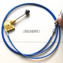 excavator accessories For SANY SY CATERPILLAR HITACHI ZX DAEWOO HYUNDAI KOBELCO SK Retrofit throttle cable Manual throttle cable 2024 - buy cheap